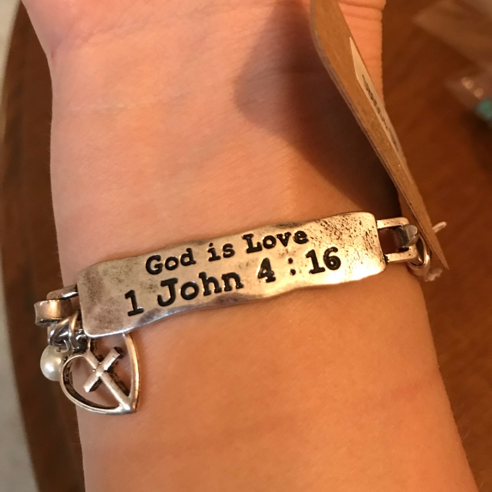 God is love bracelet